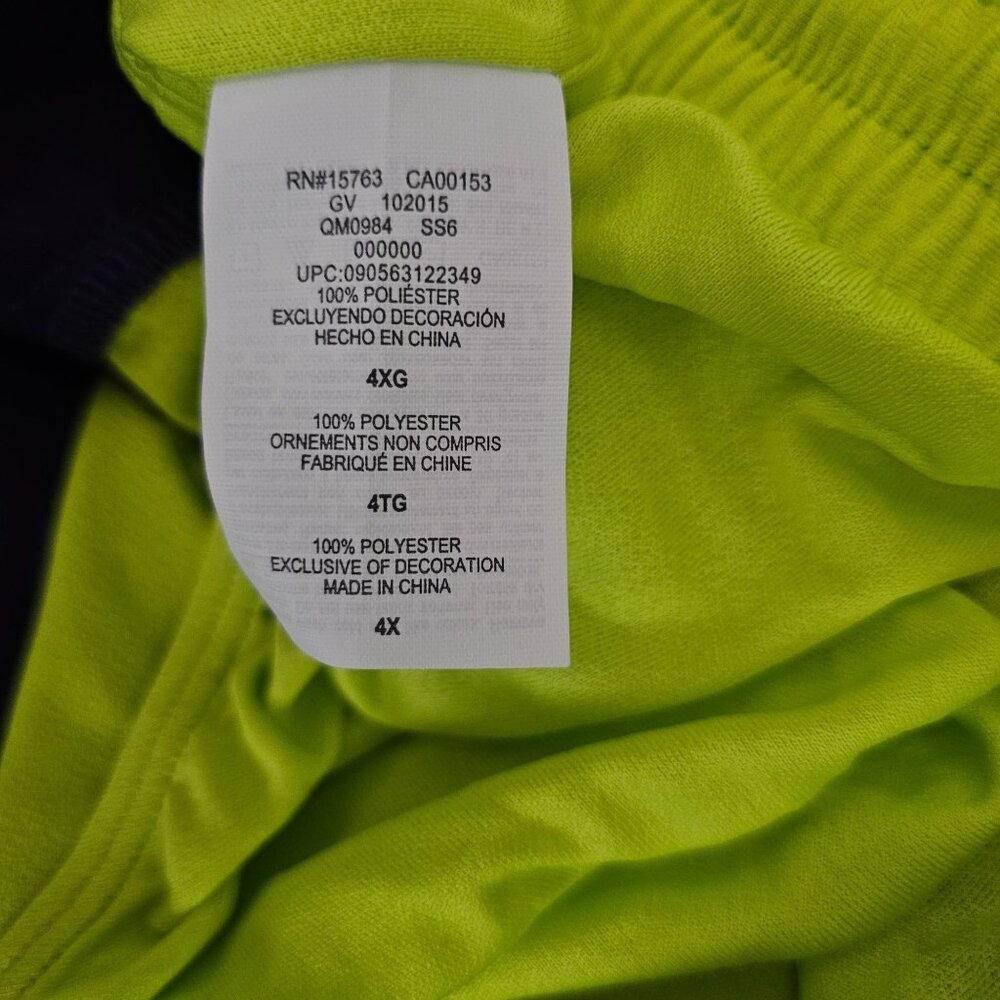 Champion Women's Purple/Yellow VAPOR Performance Athletic Running Shorts Size 4X - Picture 9 of 12